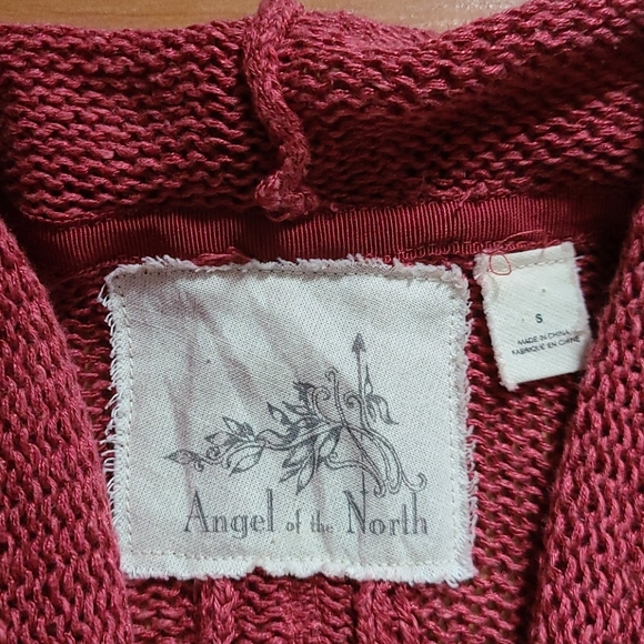 Angel of the North Linen Cardigan Size small - Picture 6 of 8